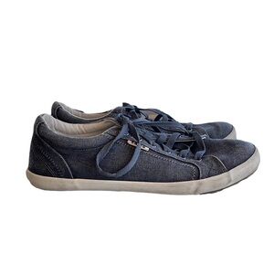 Taos Lace Up Star Sneaker Blue Wash Canvas